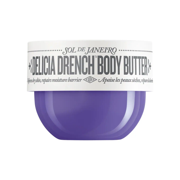 Mini Delícia Drench Body Butter for Intense Moisture and Skin Barrier Repair