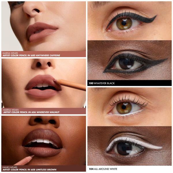 Mini Artist Color Pencil Lipliner & Eyeliner Kit - Imagen 2