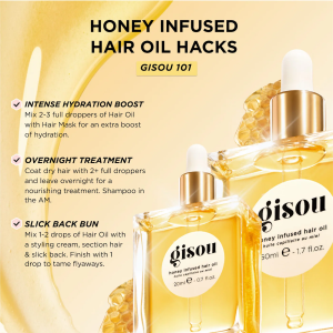 Mini Honey Infused Hair Oil - Bajo Pedido