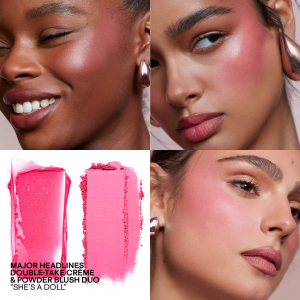 Major Headlines Double-Take Crème & Powder Blush Duo - Bajo Pedido