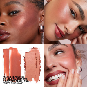 Major Headlines Double-Take Crème & Powder Blush Duo - Bajo Pedido