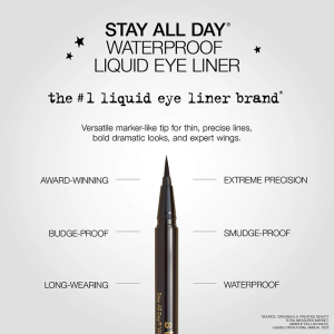 Mini Stay All Day Waterproof Liquid Eye Liner