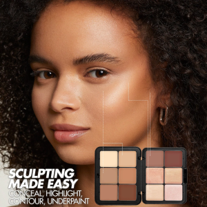 HD Skin Cream Contour and Highlight Sculpting Palette - Bajo Pedido
