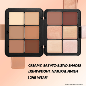 HD Skin Cream Contour and Highlight Sculpting Palette - Bajo Pedido