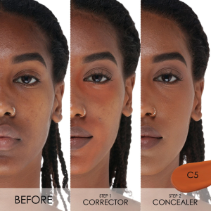 Hy-Glam Brightening & Hydrating Medium to Full Coverage Crease Proof Serum Color Corrector - Bajo Pedido