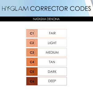 Hy-Glam Brightening & Hydrating Medium to Full Coverage Crease Proof Serum Color Corrector - Bajo Pedido