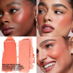 Major Headlines Double-Take Crème & Powder Blush Duo - Bajo Pedido