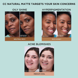 CC+ Cream Natural Matte Foundation with SPF 40 - Bajo Pedido