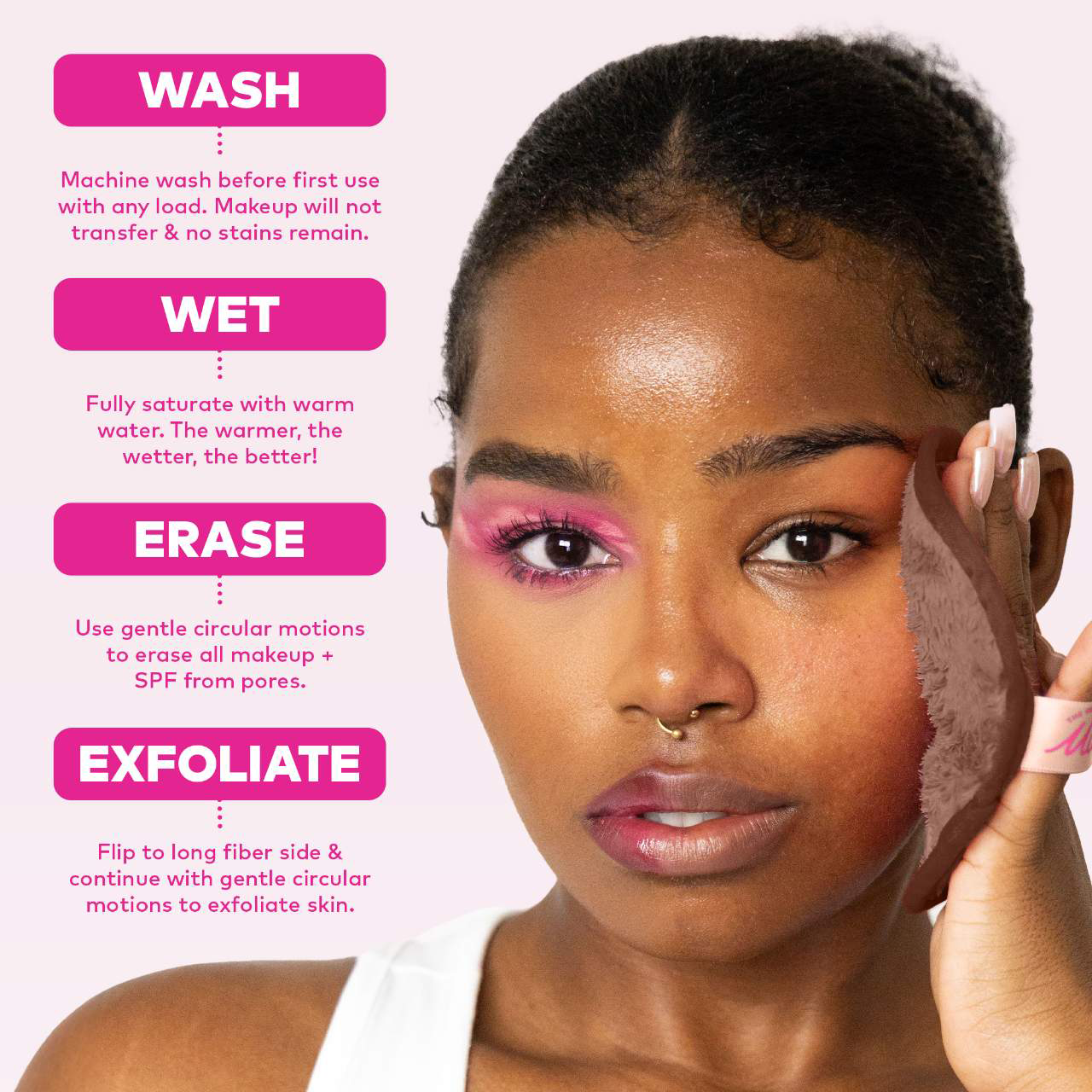 MakeUp Eraser® Neutrals 7-Day Set Reusable Makeup Remover - Bajo Pedido - Imagen 9