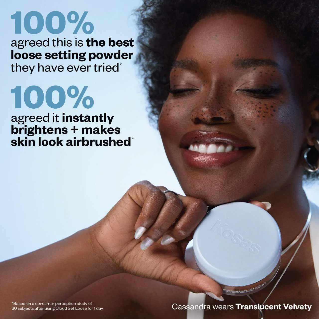 Cloud Set Loose Translucent Talc-Free Setting + Blurring Powder - Bajo Pedido - Imagen 6