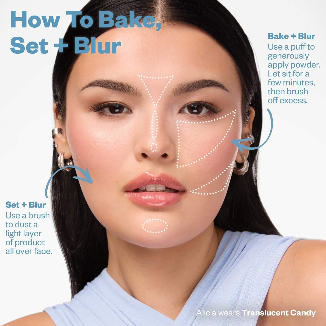 Cloud Set Loose Translucent Talc-Free Setting + Blurring Powder - Bajo Pedido - Imagen 4