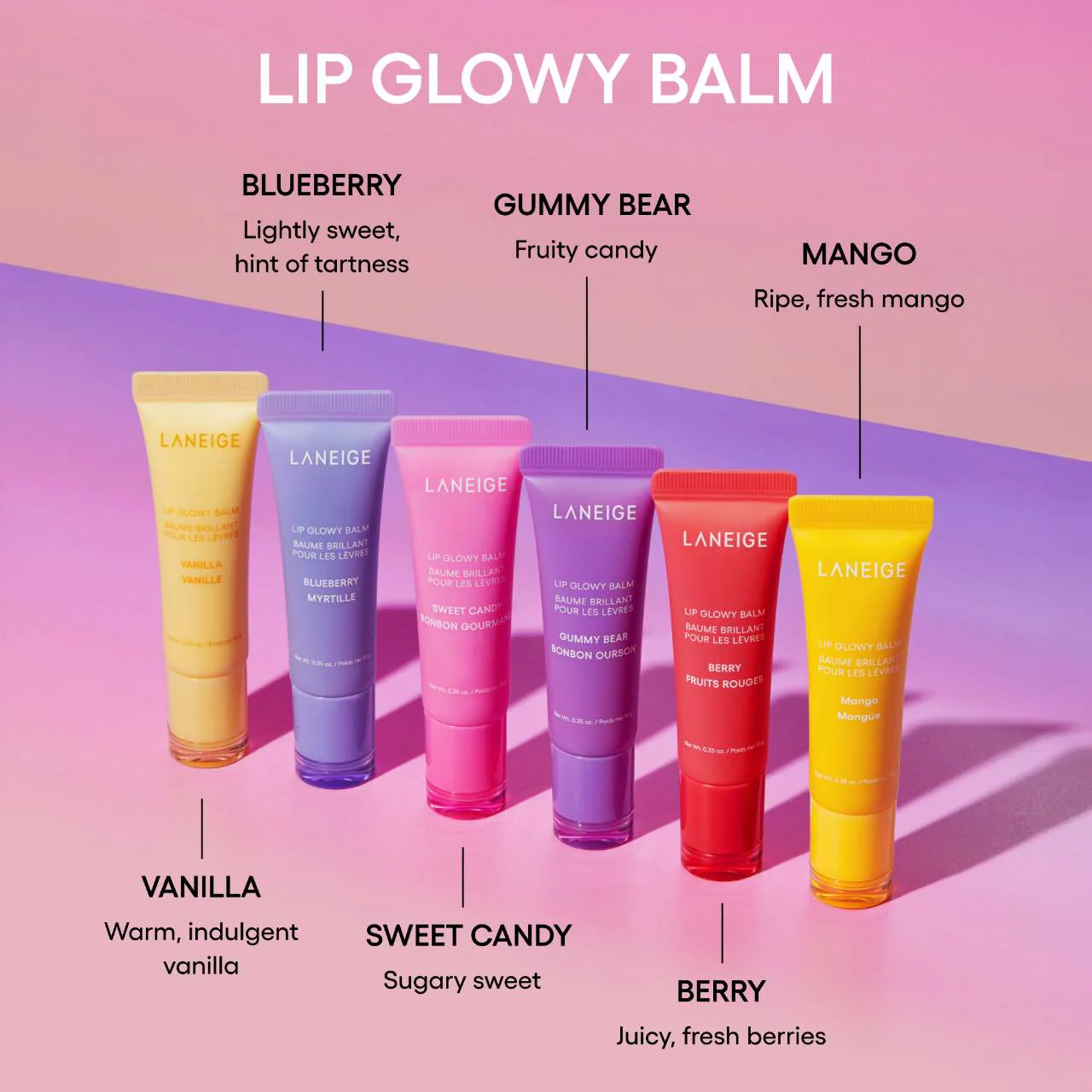 Mini Lip Glowy Balm Set - Bajo Pedido - Imagen 5