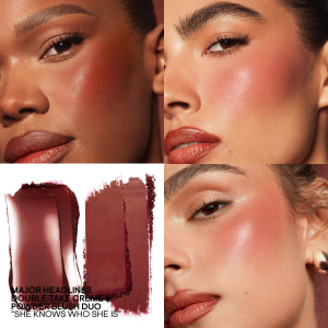 Major Headlines Double-Take Crème & Powder Blush Duo - Bajo Pedido