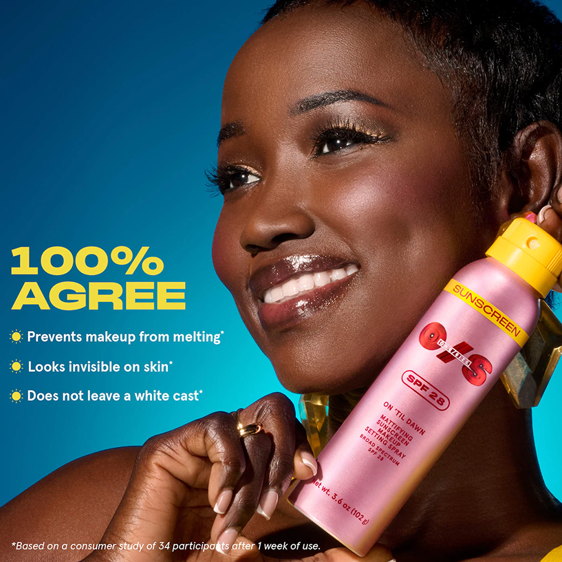 On 'Til Dawn Mattifying Sunscreen Makeup Setting Spray SPF 28 - Imagen 3
