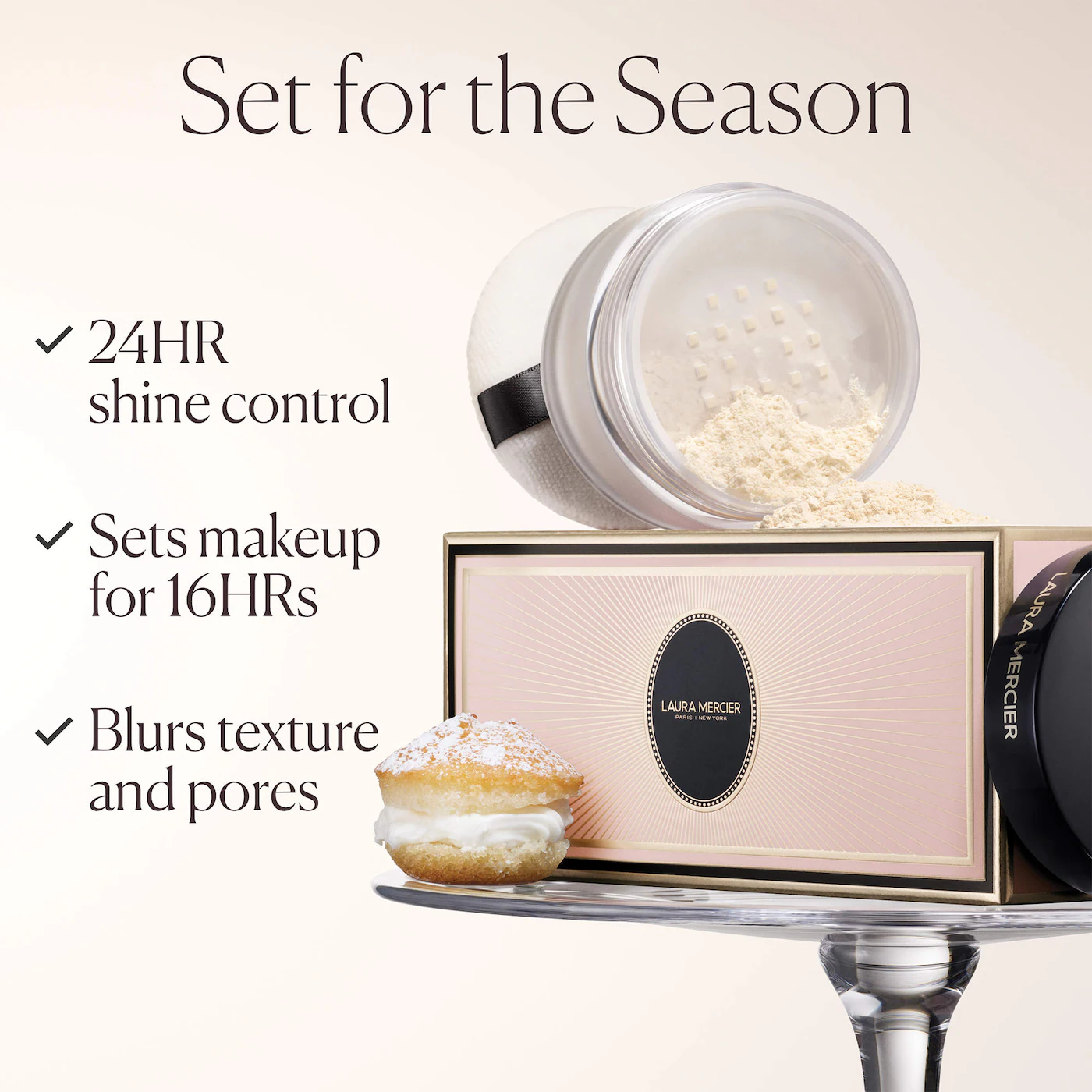 Indulgent Icons Translucent Loose Powder & Velour Puff Duo Gift Set - Bajo Pedido - Imagen 4