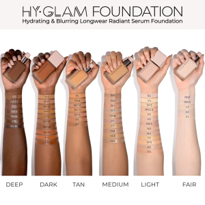 Hy-Glam Foundation Hydrating & Blurring Luminous Longwear Serum Foundation - Bajo Pedido