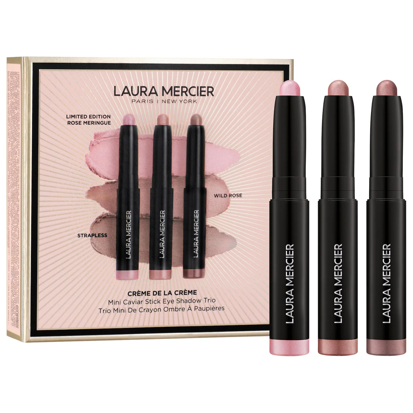 Mini Creme De La Creme Caviar Stick Eyeshadow Trio Gift Set - Bajo Pedido