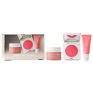 The Dewy Pink Set with mini Lip Butter Balm in Pink Sugar - Bajo Pedido