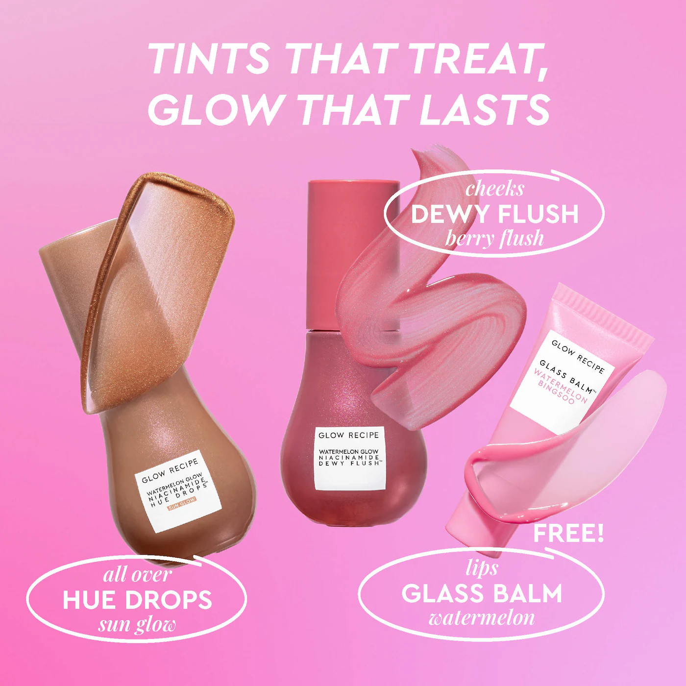 Best of Glow Hues - Tinted Serum, Cheek & Lip Gift Set - Bajo Pedido - Imagen 2