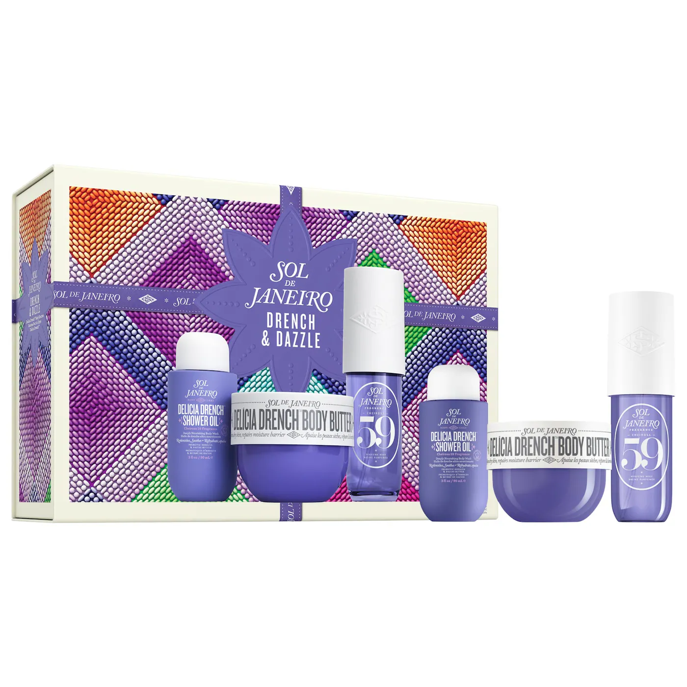 Drench & Dazzle Delícia Drench™ Body Routine Gift Set - Bajo Pedido