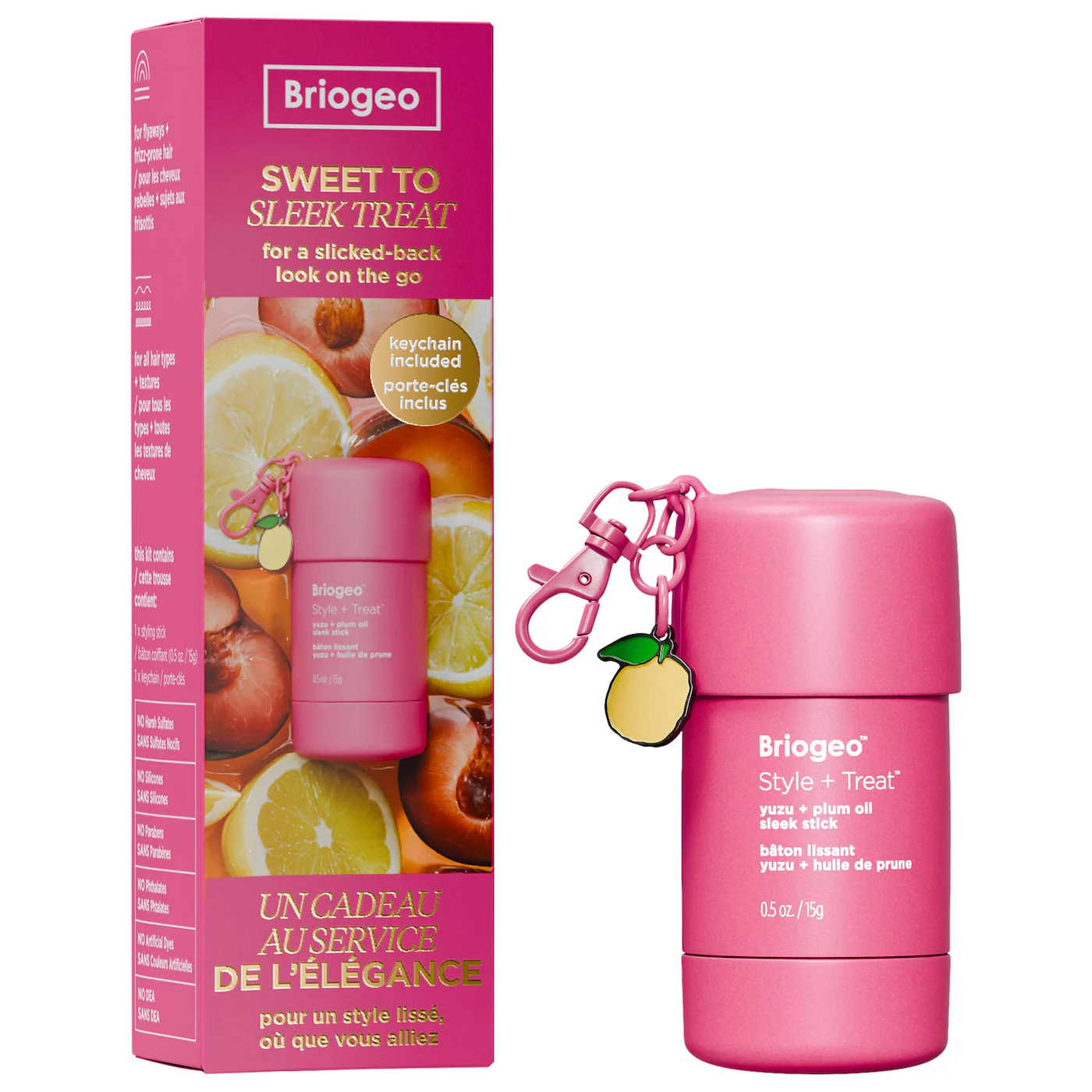 Style + Treat™ Hair Sleek Stick + Limited Edition Key Chain Gift Set - Bajo Pedido