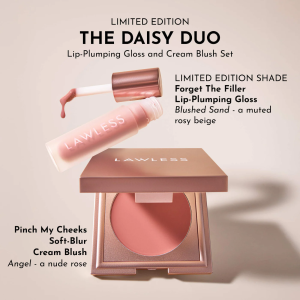 The Dreamy Daisy Lip-Plumping Gloss and Cream Blush Set - Bajo Pedido