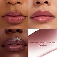 Find Comfort Lip Butter Balm + Overnight Mask with Hyaluronic Acid Butter