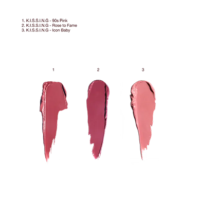 Mini Iconic Hollywood Lipstick Trio Gift Set - Imagen 5