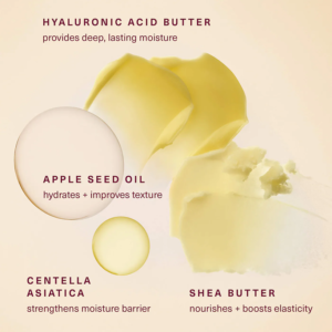 Find Comfort Lip Butter Balm + Overnight Mask with Hyaluronic Acid Butter