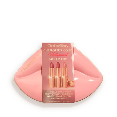 Mini Iconic Hollywood Lipstick Trio Gift Set - Imagen 6