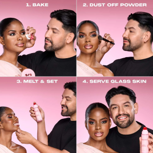 Powder Melt Glass Setting Spray--