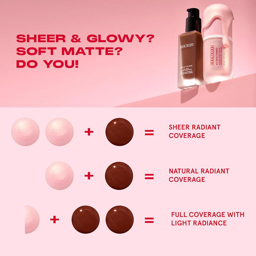 B12 Base Thinner Luminous Vitamin Pearl Boosting Serum - Imagen 8