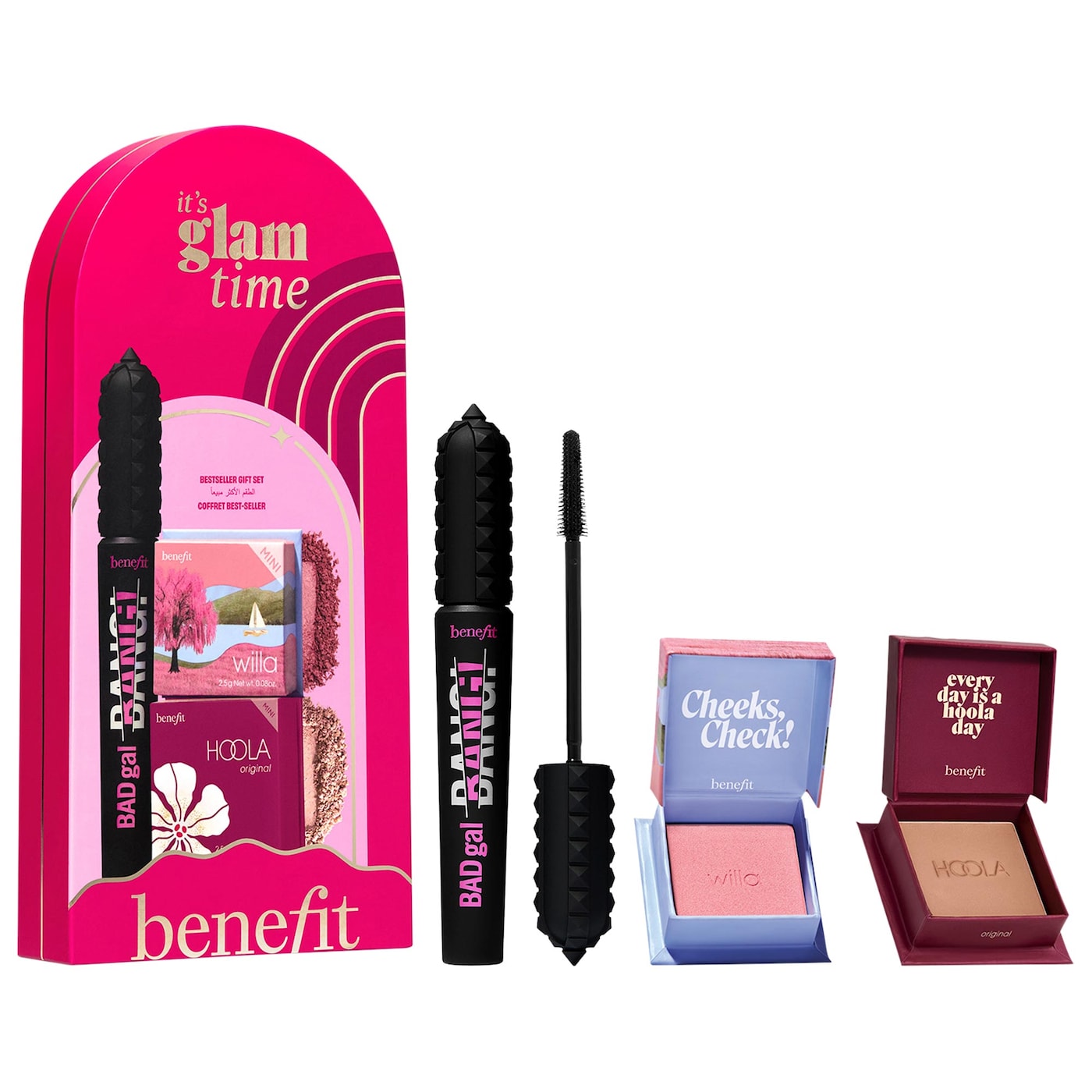 It's Glam Time Trio Makeup Gift Set-Bajo Pedido