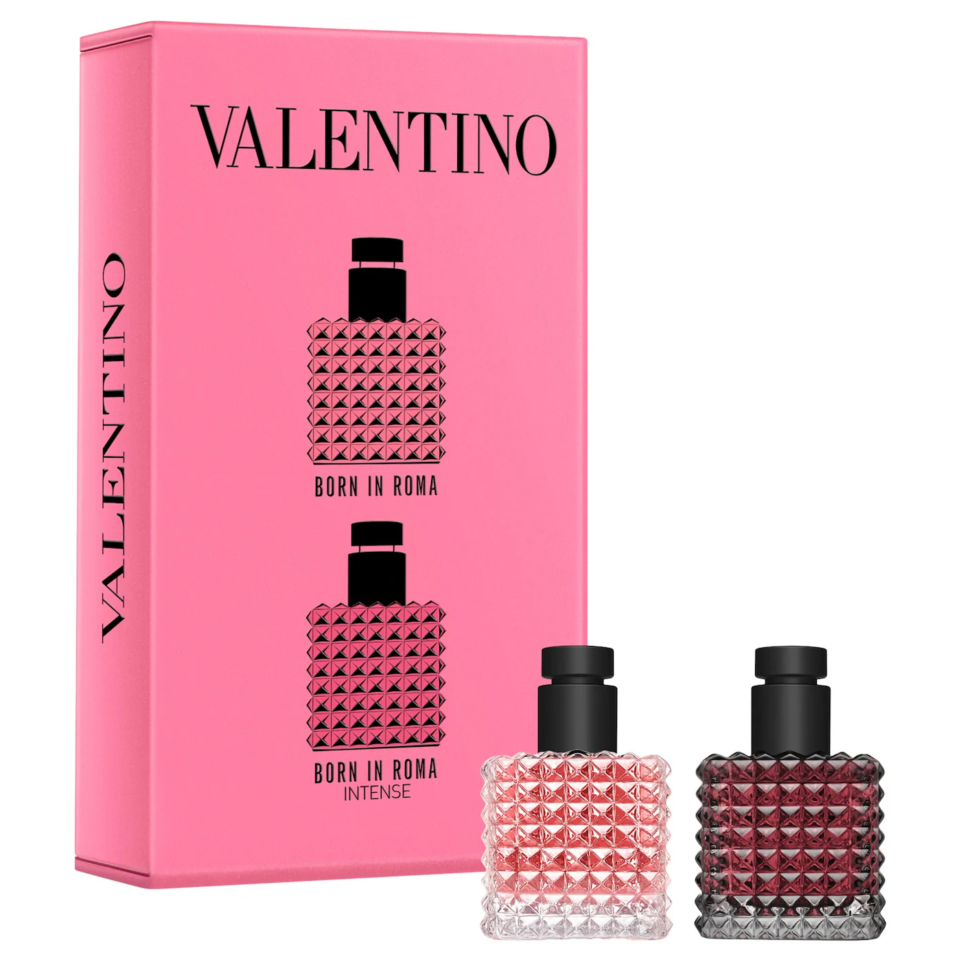 Valentino Mini Donna Born in Roma & Donna Born in Roma Intense Perfume Set-Bajo Pedido