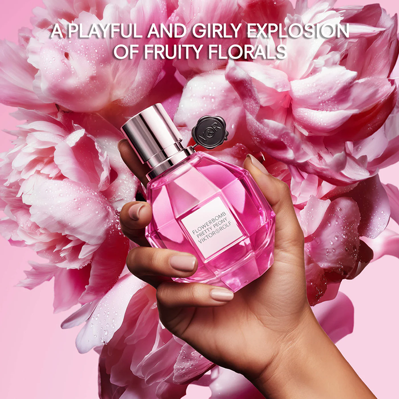 Flowerbomb Pretty Peony Eau De Parfum with Peony & Strawberry