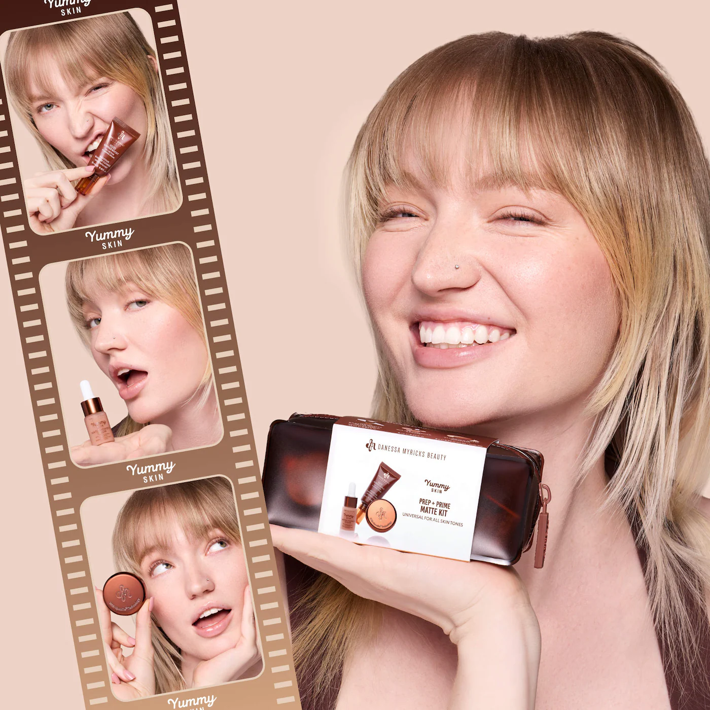 Danessa Myricks Beauty Mini Yummy Skin Matte Finish Skin Prep Essential Kit- Bajo Pedido