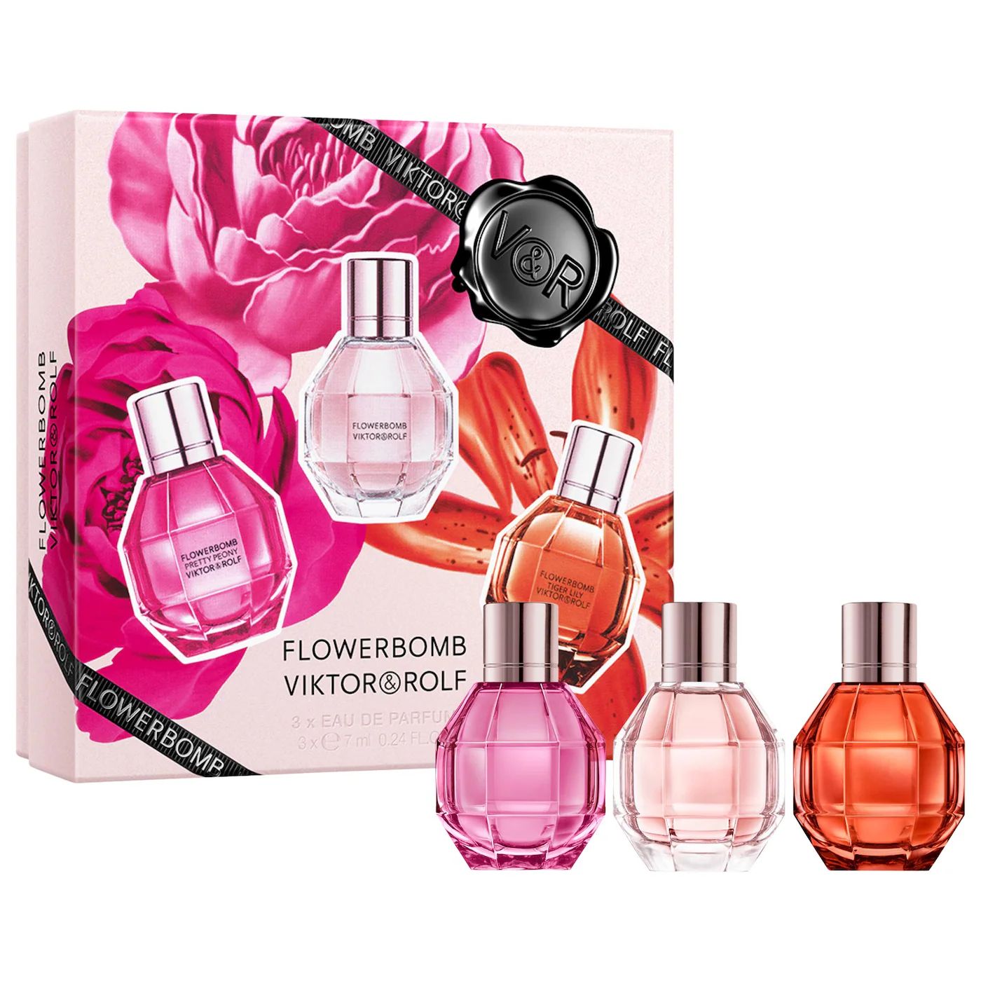 Mini Flowerbomb Perfume Trio Set-Bajo Pedido