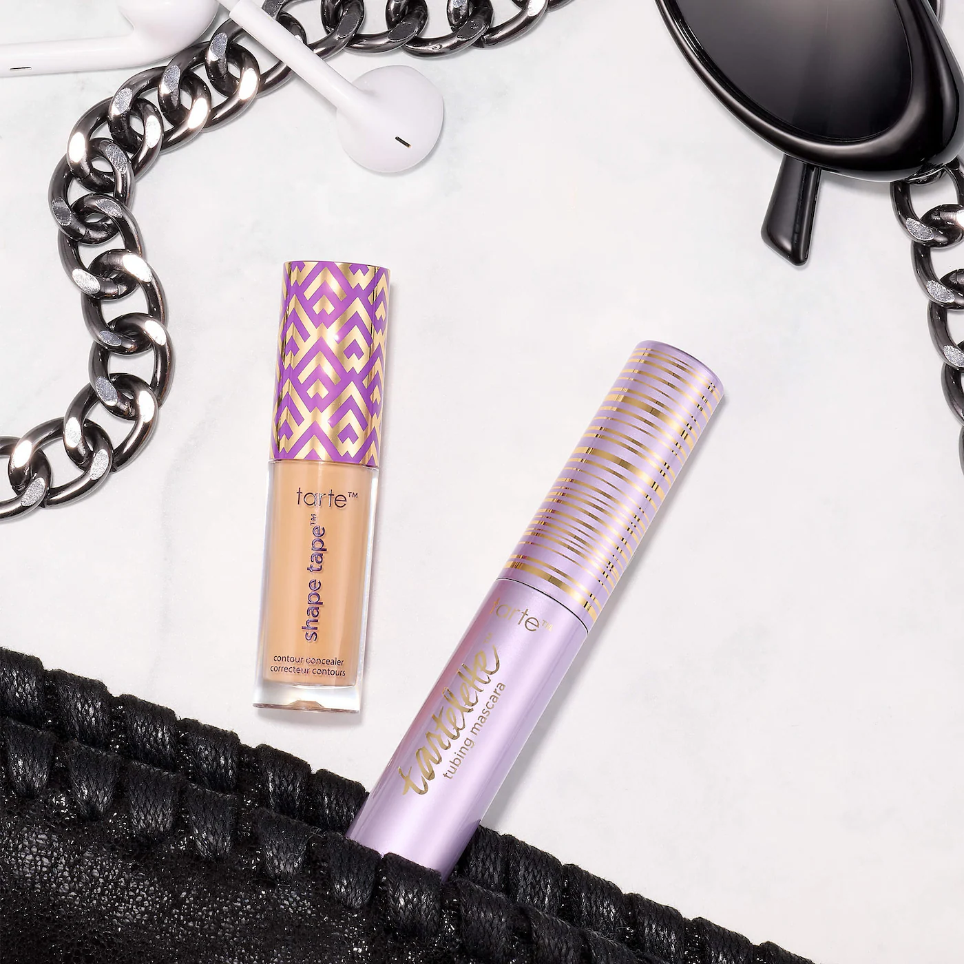 Mini Shape Tape Concealer + Tubing Mascara Set-Bajo Pedido