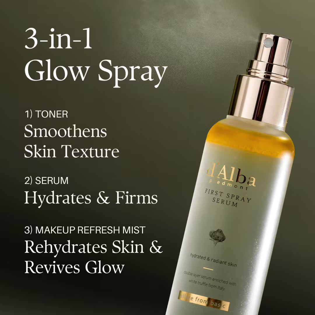 White Truffle First Spray Hydrating Glow Mist Serum